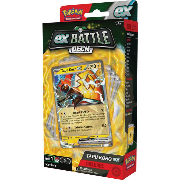 Pokemon Tapu Koko ex Battle Deck Pokemon Tapu Koko ex Battle Deck