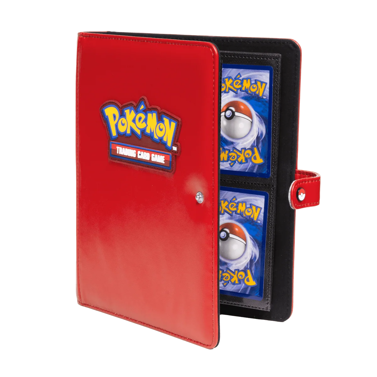 Ultra Pro Premium Red 4-Pocket Snap Binder for Pokémon