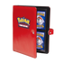 Ultra Pro Premium Red 4-Pocket Snap Binder for Pokémon