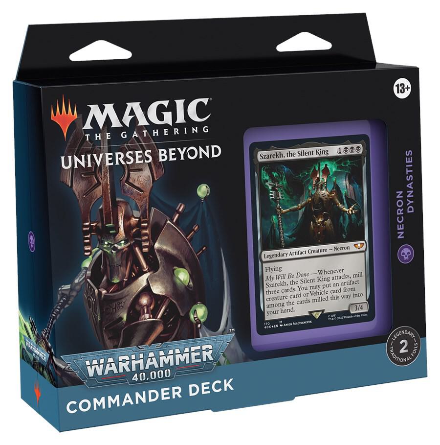 Universes Beyond: Warhammer 40,000 - Necron Dynasties Commander Deck - Universes Beyond: Warhammer 40,000 (40K)