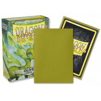 Dragon Shield Matte 60ct. - Olive