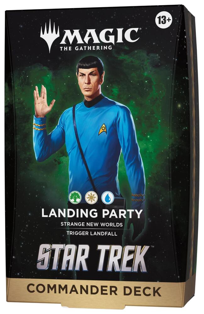 Star Trek Commander Deck - Landing Party - Commander: Star Trek (TRC) Release Date: 11/13/2026