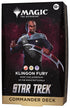 Star Trek Commander Deck - Klingon Fury - Commander: Star Trek (TRC) Release Date: 11/13/2026