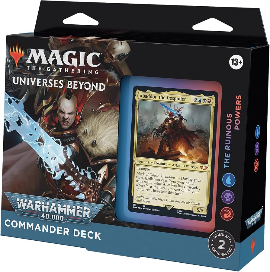 Universes Beyond: Warhammer 40,000 - The Ruinous Powers Commander Deck - Universes Beyond: Warhammer 40,000 (40K)