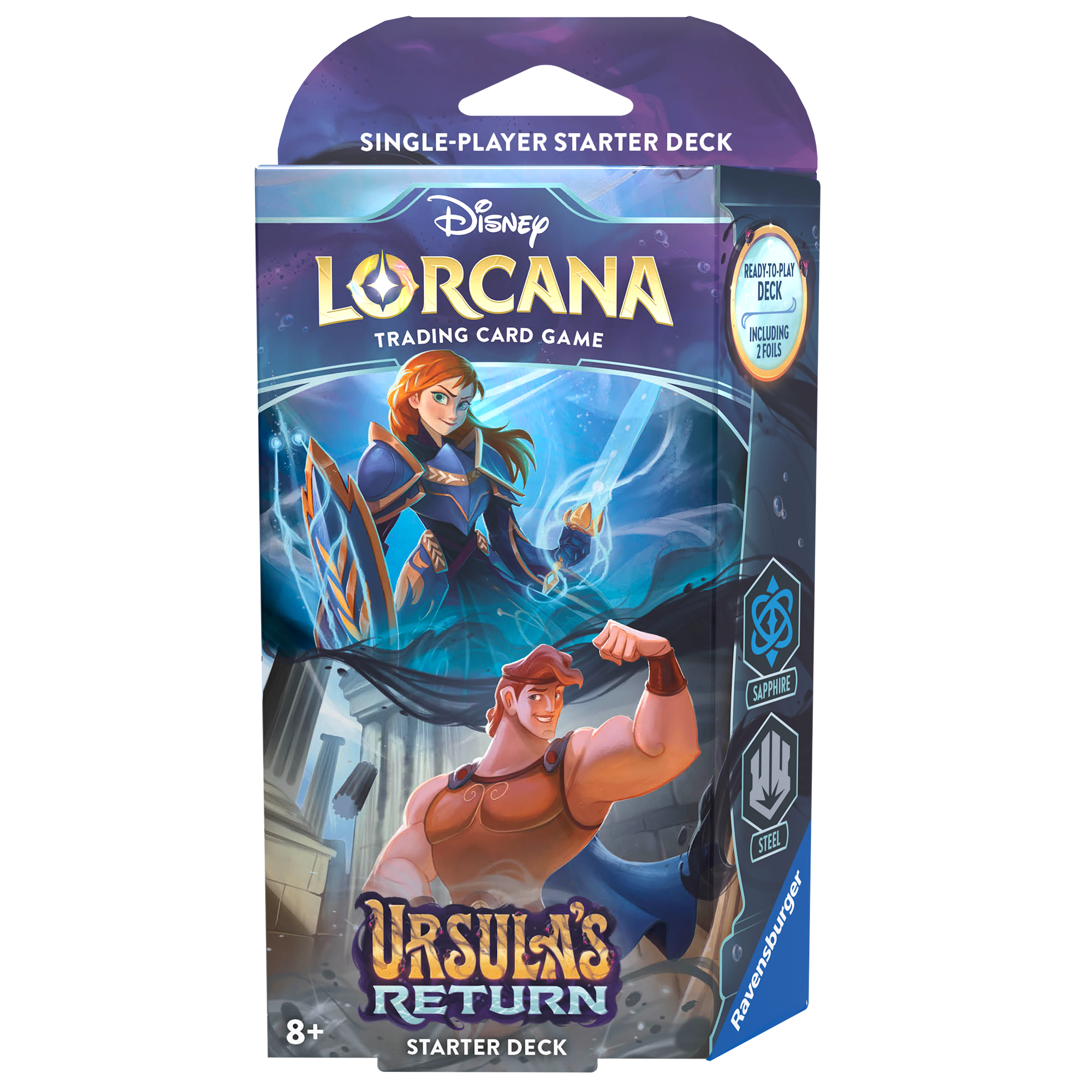 Lorcana TCG: Ursula's Return Starter Deck - Sapphire/Steel