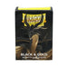 Dragon Sheild Black & Gold - Matte Dual Sleeves