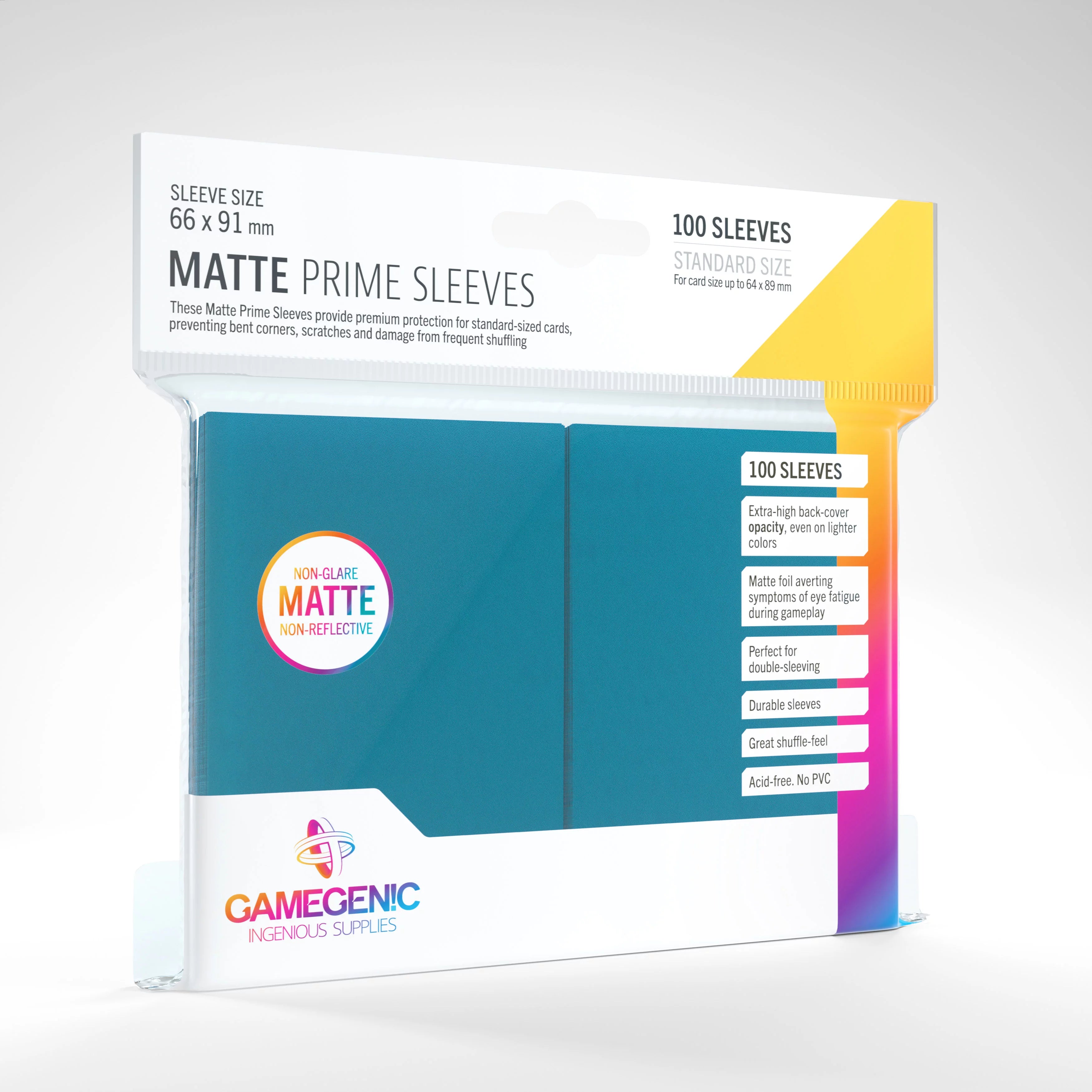 MATTE Prime Sleeves: Blue