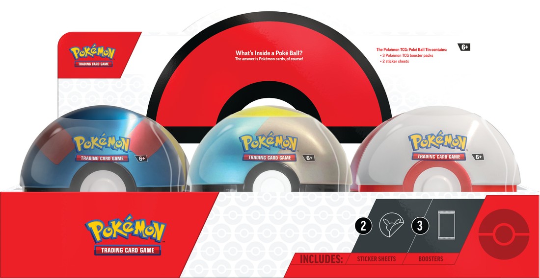 Pokemon 2024 Poke Ball Tin