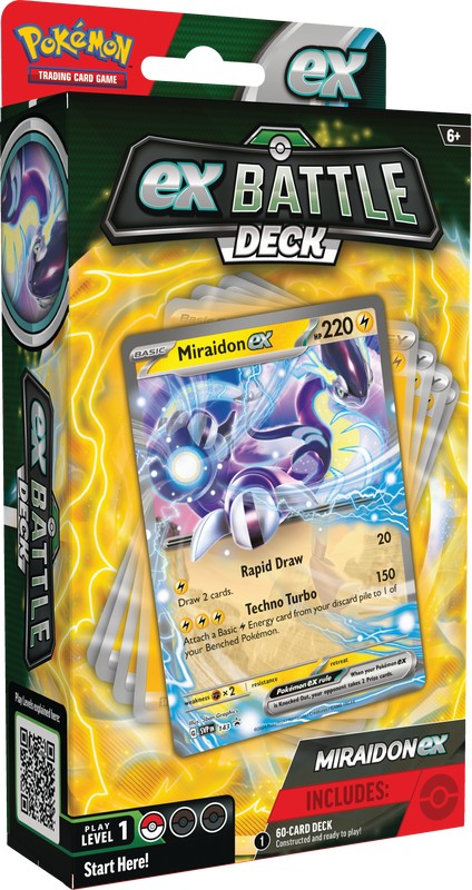 Pokemon Miraidon ex Battle Deck