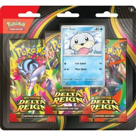 Pokemon Mega Evolution 6 Delta Reign 3-Pack Blister Pre- Order coms out 11/6/26