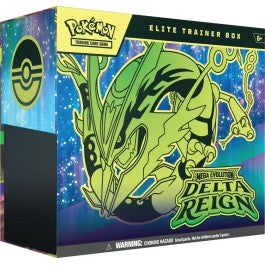 Pokemon Mega Evolution 6 Delta Reign Elite Trainer Pre- Order comes out 11/6/26