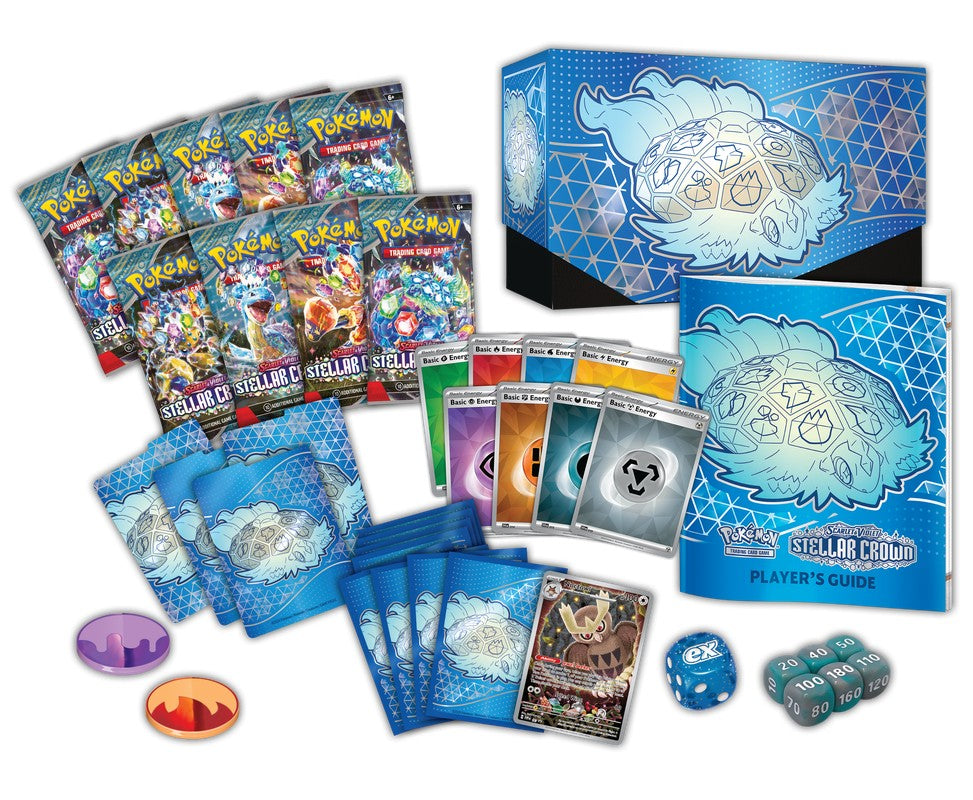 Pokemon Scarlet and Violet: Stellar Crown Elite Trainer Box