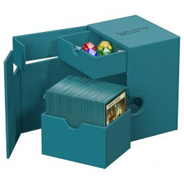 Ultimate Guard FlipnTray 133+ Monocolor - Petrol