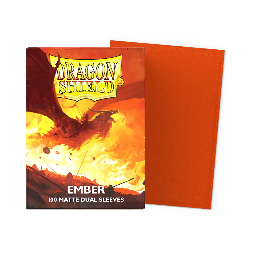 Dragon Shield Matte Dual - Ember