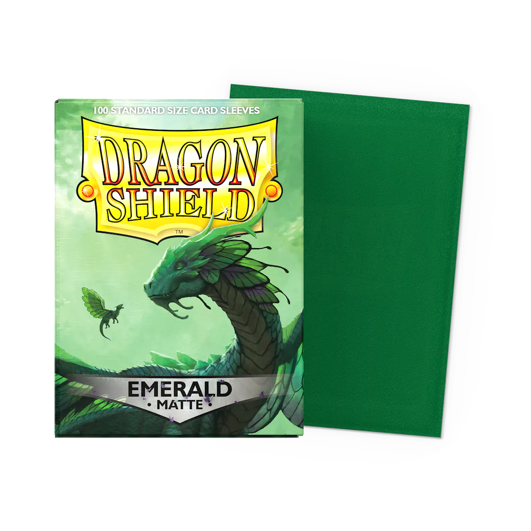 Dragon Shield Matte - Emerald