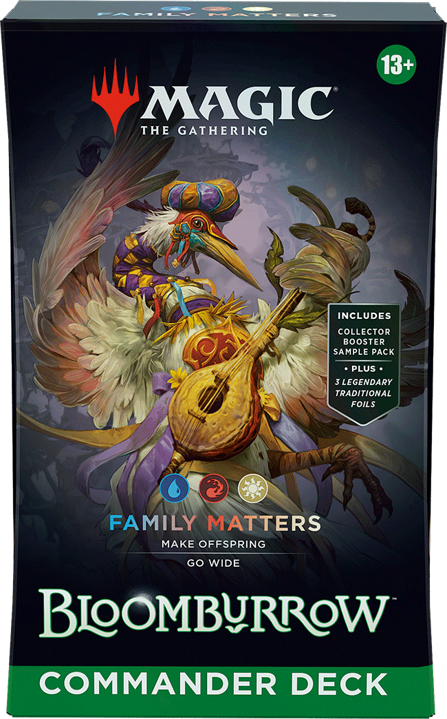 Magic: The Gathering - Bloomburrow Commander - Family Matters (Blue-Red-White)