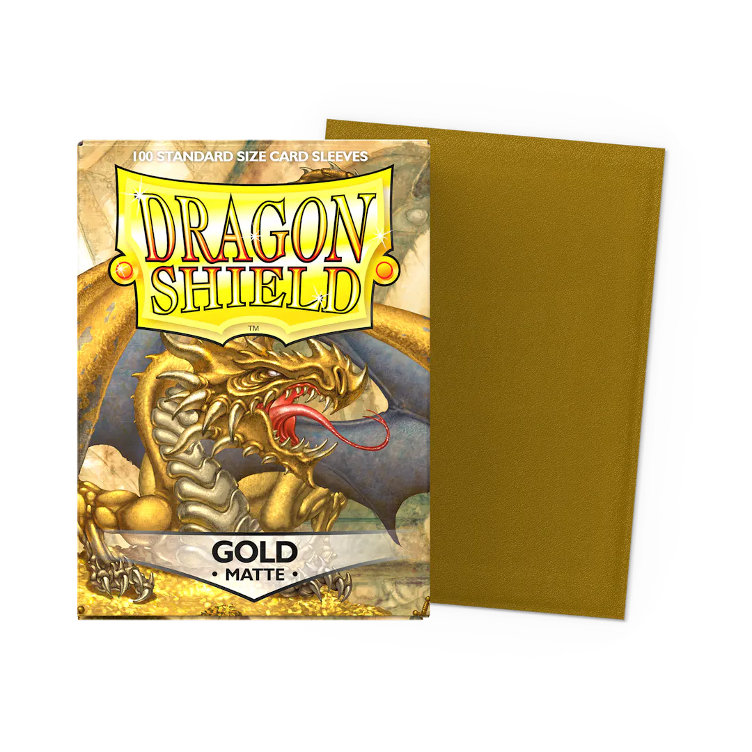 Dragon Shield Matte - Gold