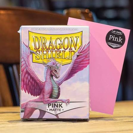 DRAGON SHIELD 100CT BOX MATTE PINK