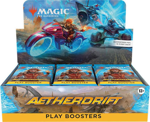 AETHERDRIFT Play Booster Display