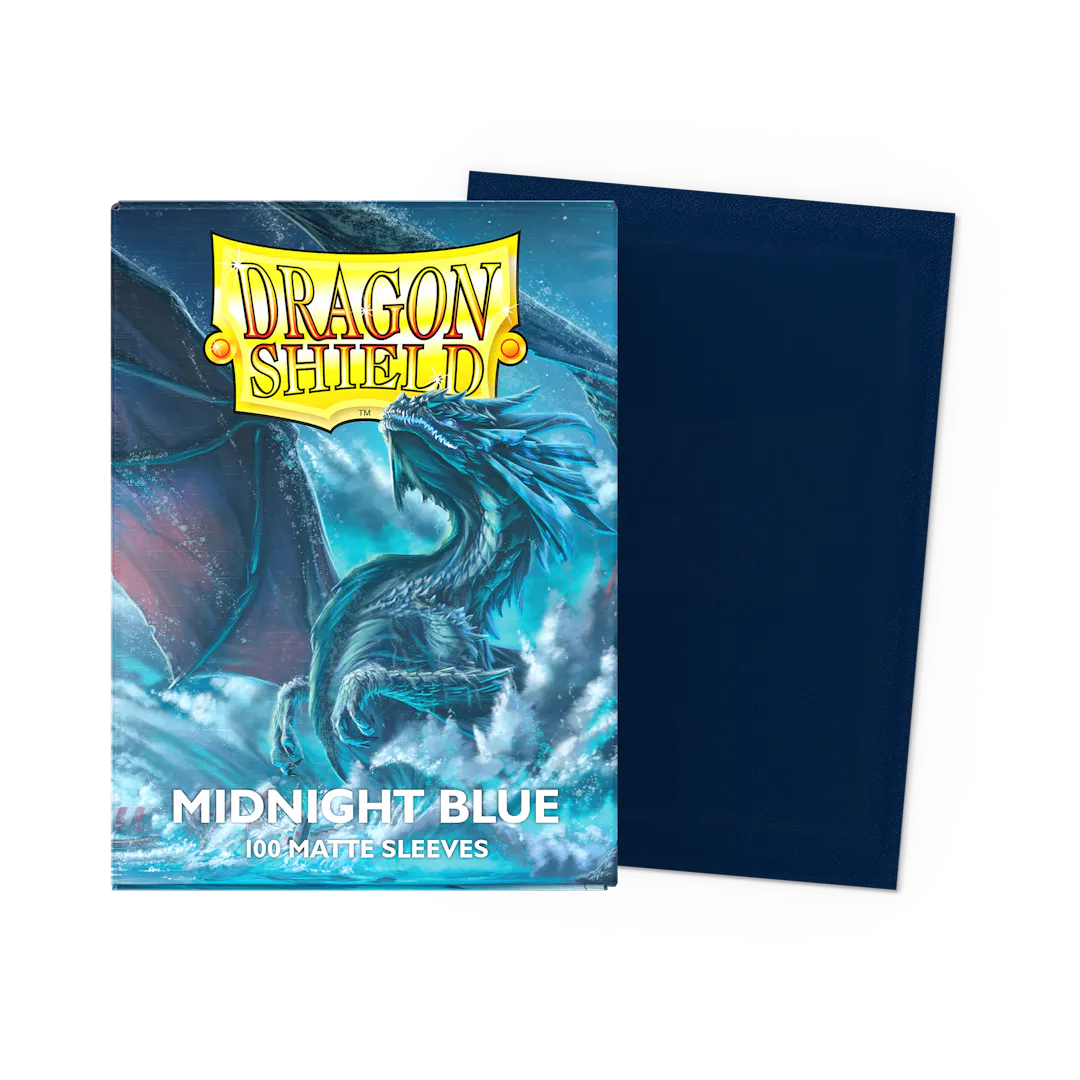 Dragon Shield Matte - Midnight Blue