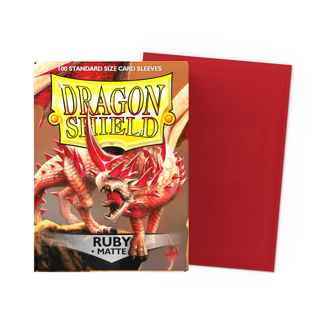 Dragon Shield Matte - Ruby