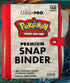 Ultra Pro Premium Red 4-Pocket Snap Binder for Pokémon