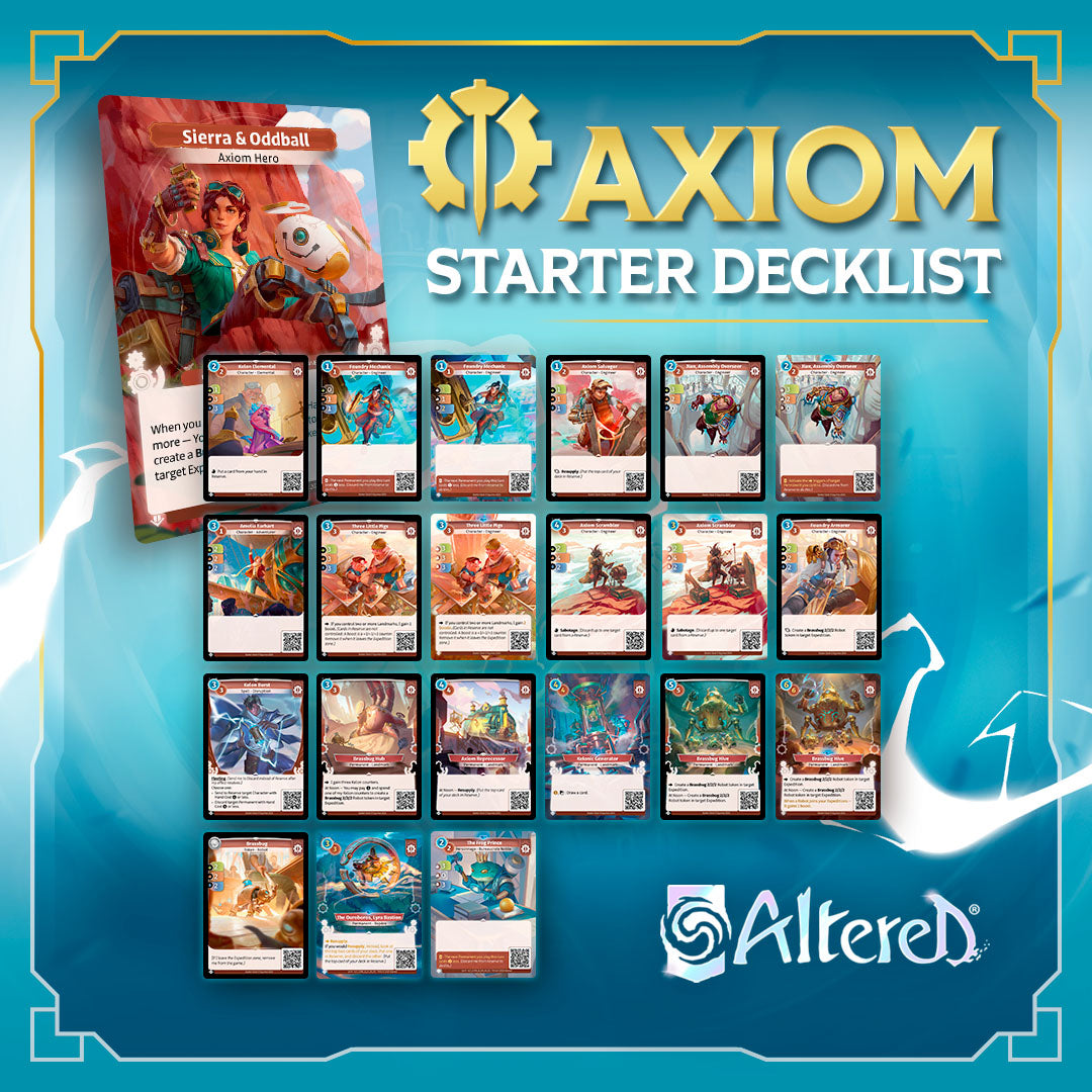 Altered: Beyond the Gates Starter Deck - AXIOM
