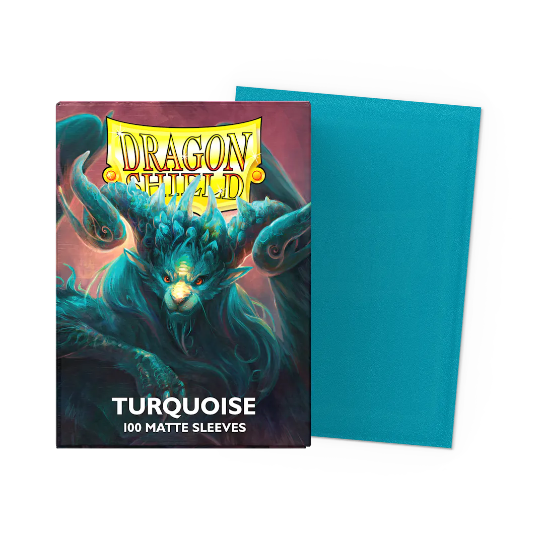 Dragon Shield Matte - Turquoise